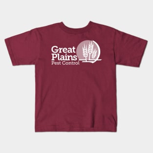 Great Plains - White Logo Kids T-Shirt